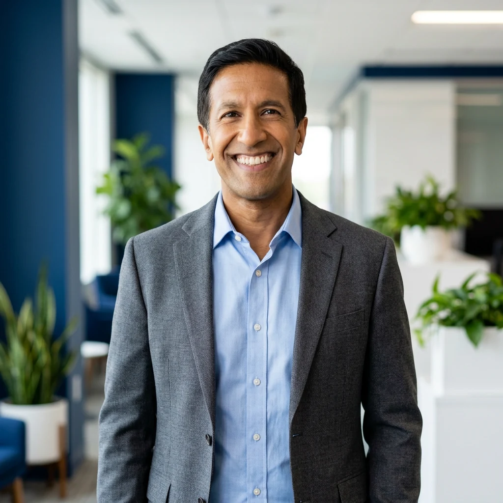Portrait of nutrition consultant Dev Anand Rao